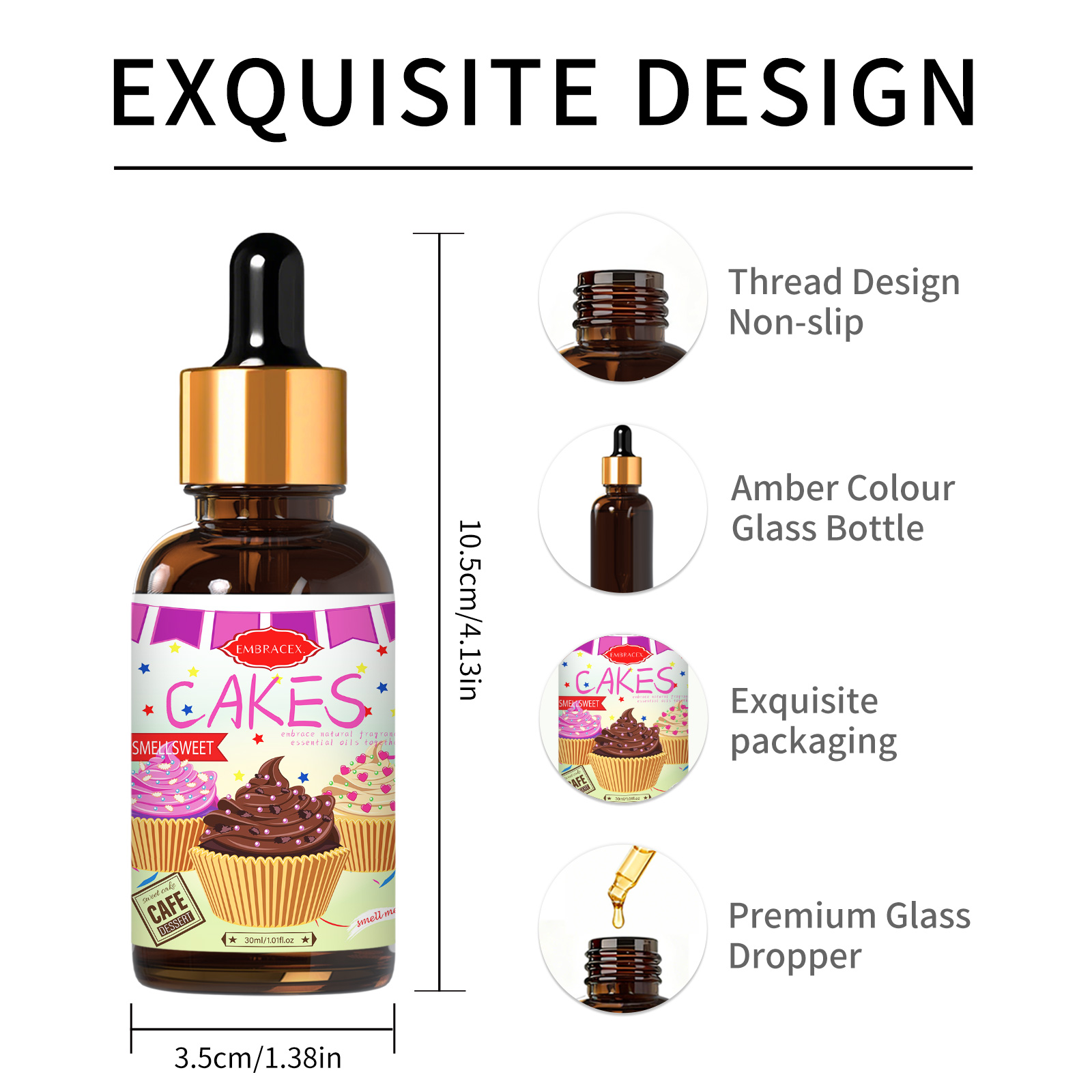 30ml ケーキエッセンシャルオイル カー用品、ディフューザ - Candle Supplies Essential Oils のレビューと価格