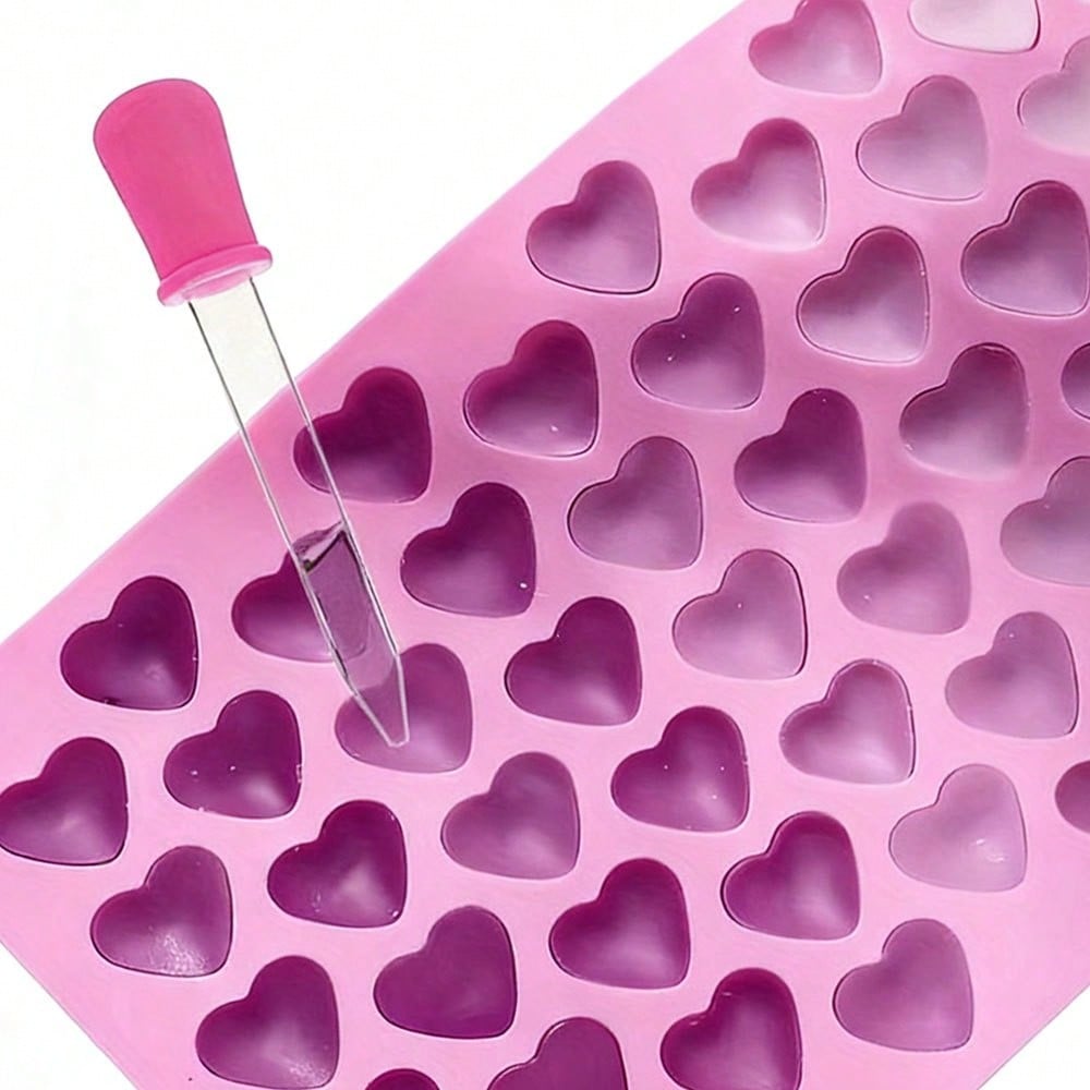 2個/セット ハート型コーヒー豆型シリコンキャンドルモールド - Candle Wax Scale のレビューと価格