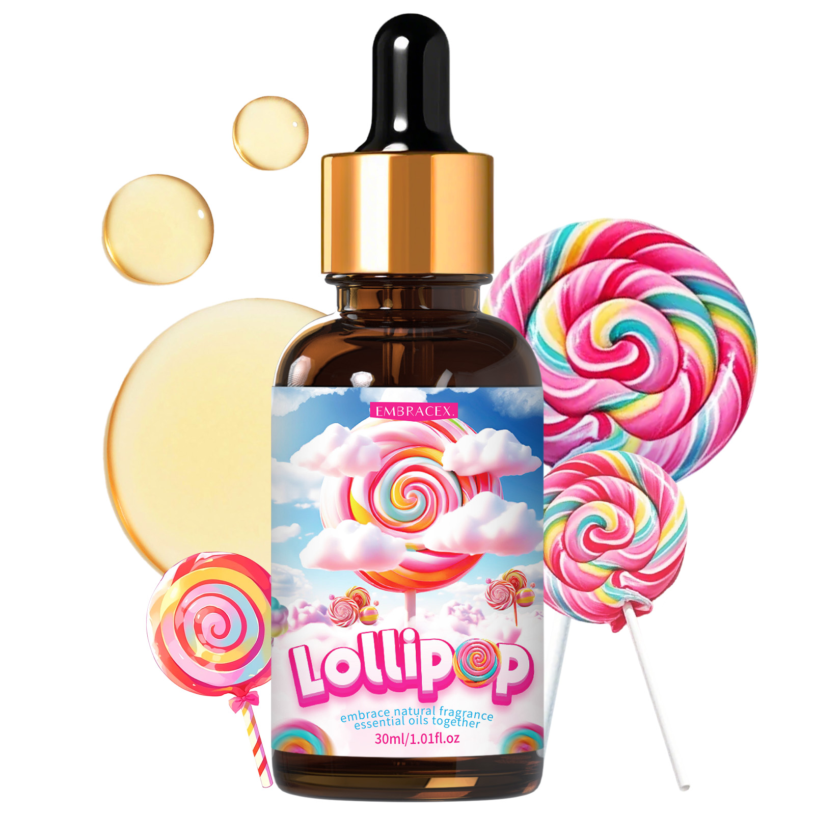 30ml ロリポップエッセンシャルオイル 香り付き車用芳香剤 - Candle Supplies Essential Oils のレビューと価格