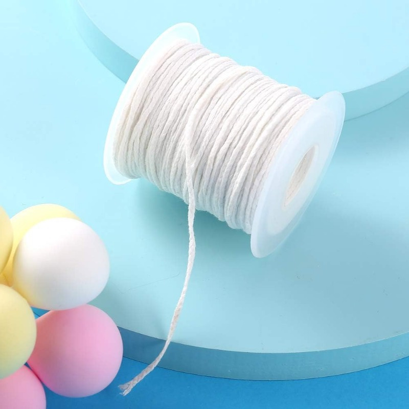 1PC 61 メートル/ロール白キャンドル芯綿キャンドル織芯 - Candle Wax Scale のレビューと価格