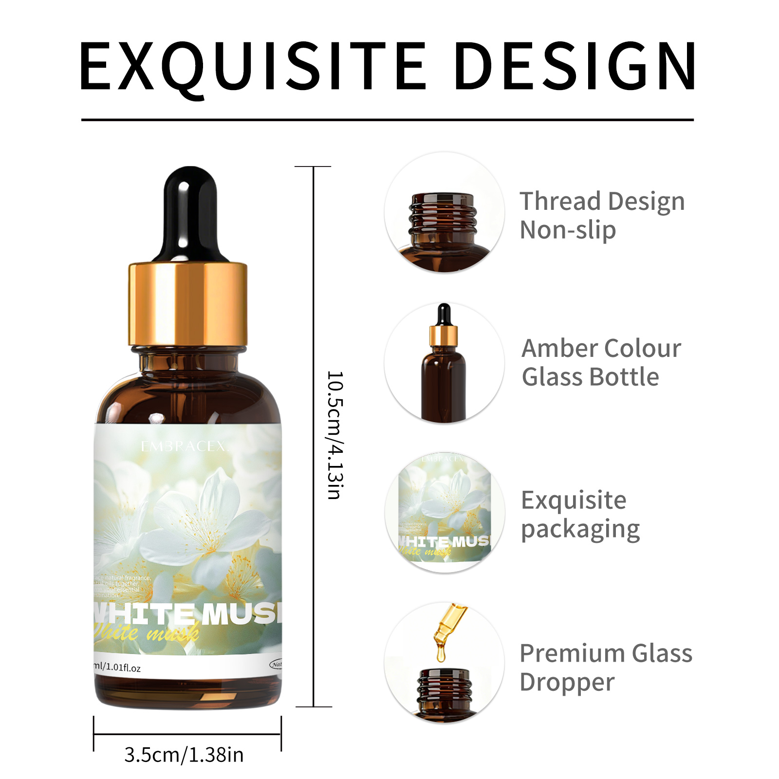 30ml ホワイトムスク エッセンシャルオイル カー用品、デ - Candle Supplies Essential Oils のレビューと価格