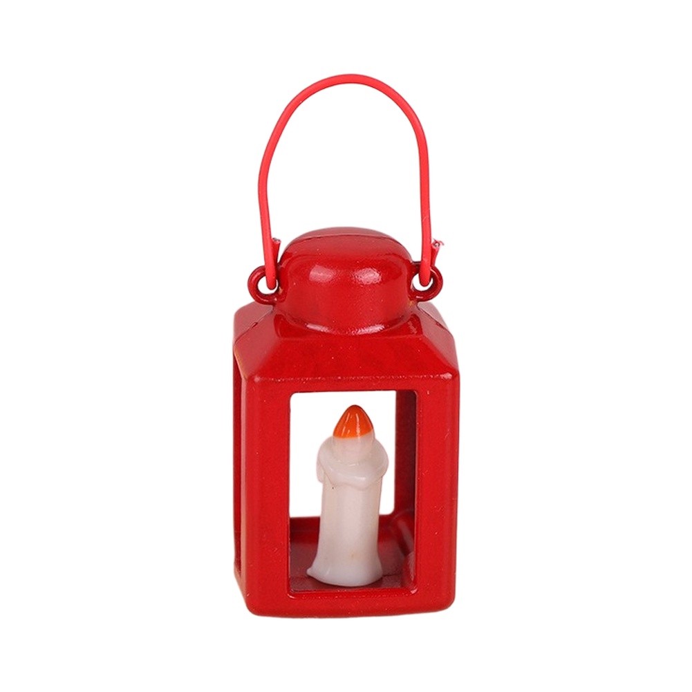 1:12スケールのヴィンテージ風ランタン、ドールハウス用、鉄 - Candle Wax Scale のレビューと価格